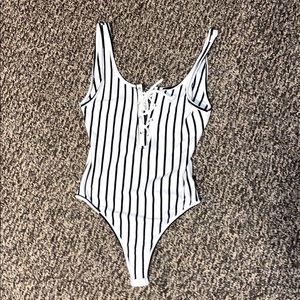 Stripe bodysuit